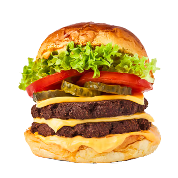 Double Deluxe Burger